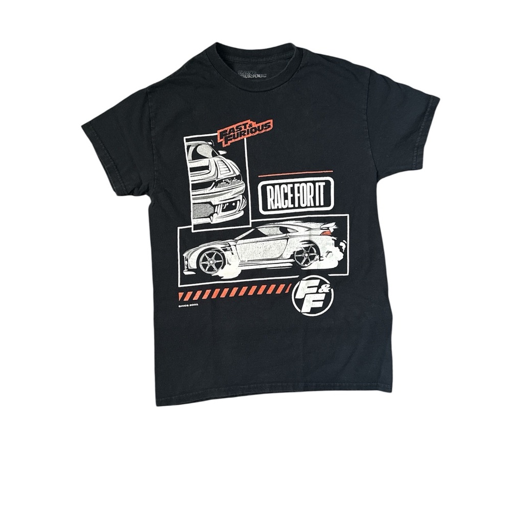 Black Graphic Tee - Short Sleeve